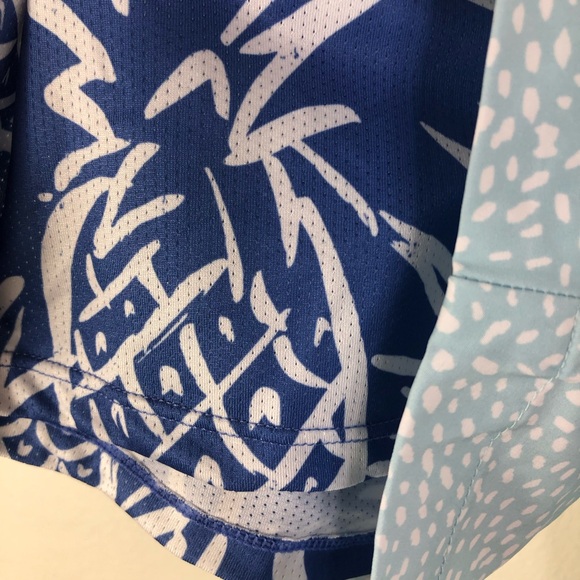 Chubbies 5.5” Swim Trunks Medium Accent Liner Beach Turquoise Whale Sharks NEW - Picture 2 of 7